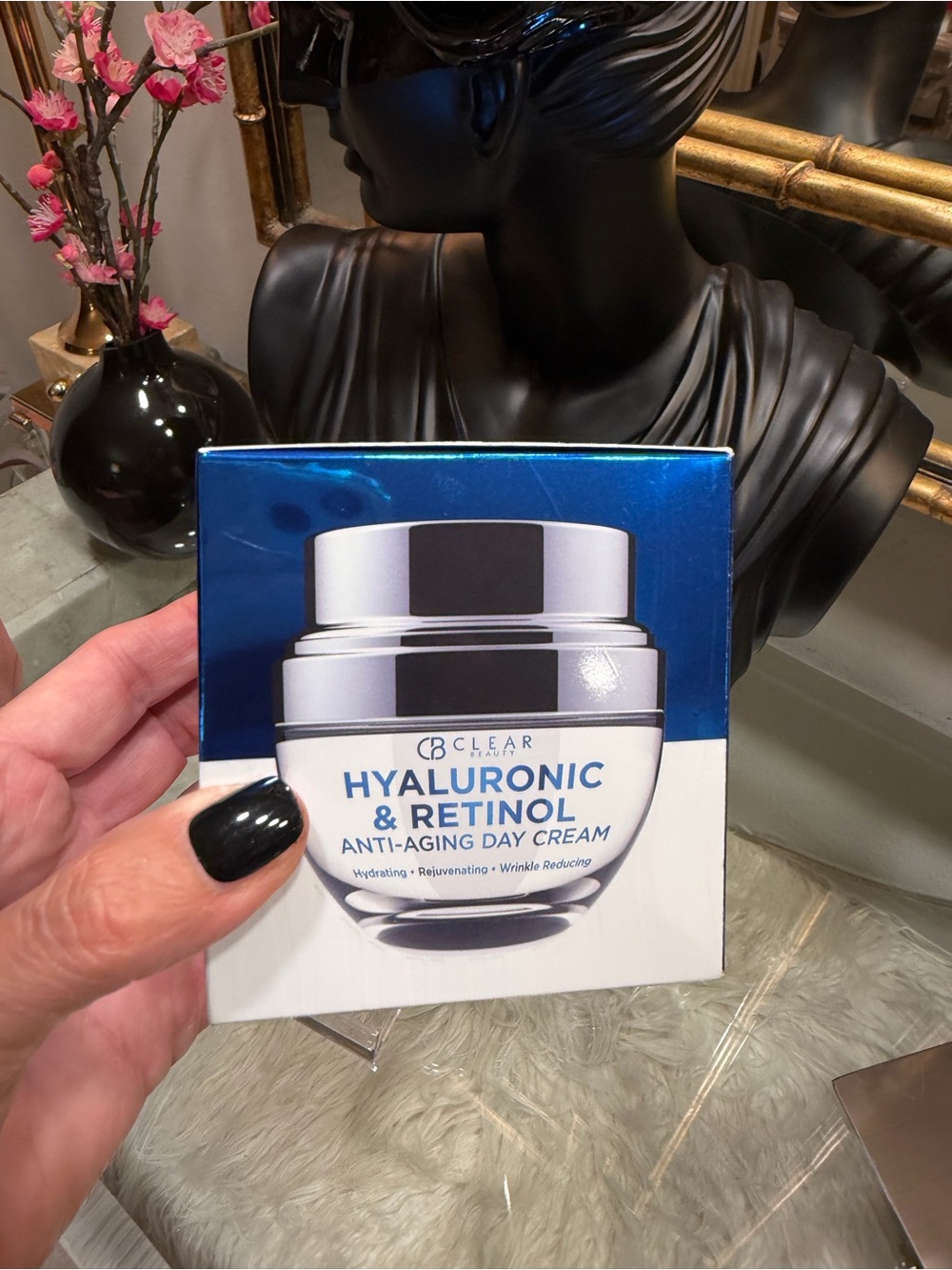 Korean Clear Beauty NIB Hyaluronic & Retinol Anti-Aging Day Cream — Blue